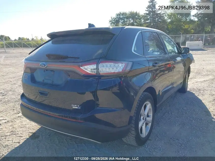 2018 FORD EDGE VIN 2FMPK4J96JBB29398 — фото 4