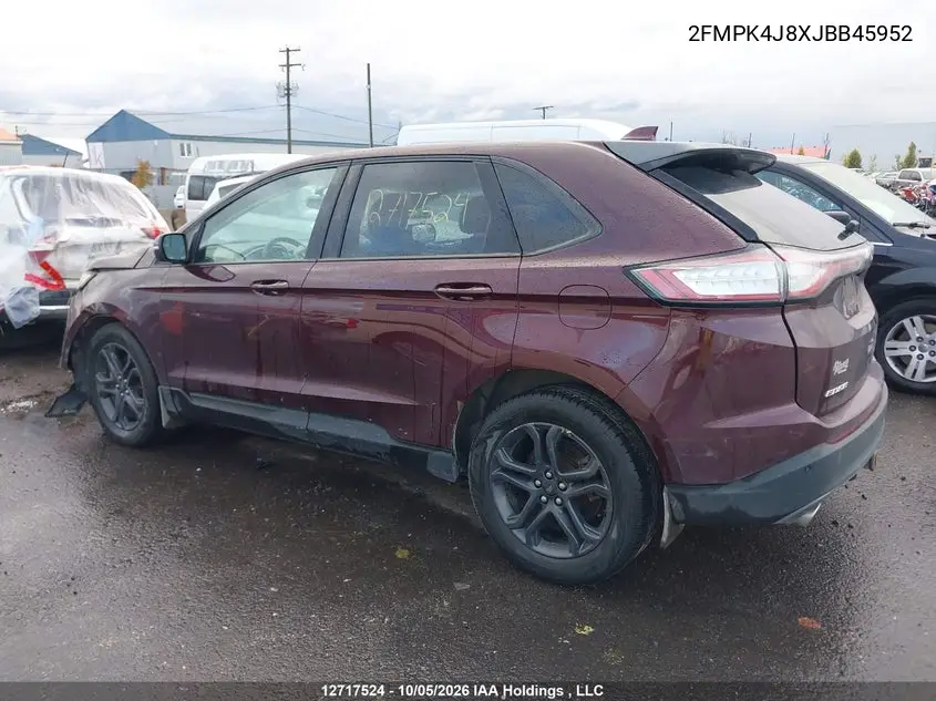 2018 FORD EDGE VIN 2FMPK4J8XJBB45952 — фото 15