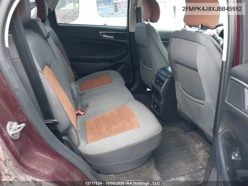 2018 FORD EDGE VIN 2FMPK4J8XJBB45952 — фото 8