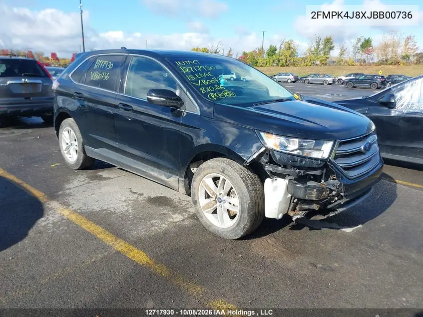 FORD EDGE 2018, VIN 2FMPK4J8XJBB00736
