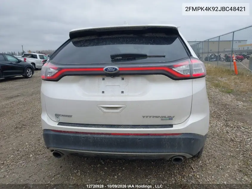 2018 FORD EDGE VIN 2FMPK4K92JBC48421 — фото 16