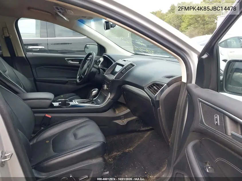 2018 FORD EDGE VIN 2FMPK4K85JBC14478 — фото 5