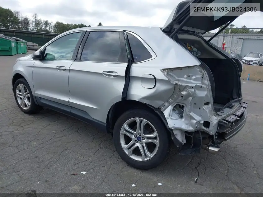 2018 FORD EDGE VIN 2FMPK4K93JBC24306 — фото 3
