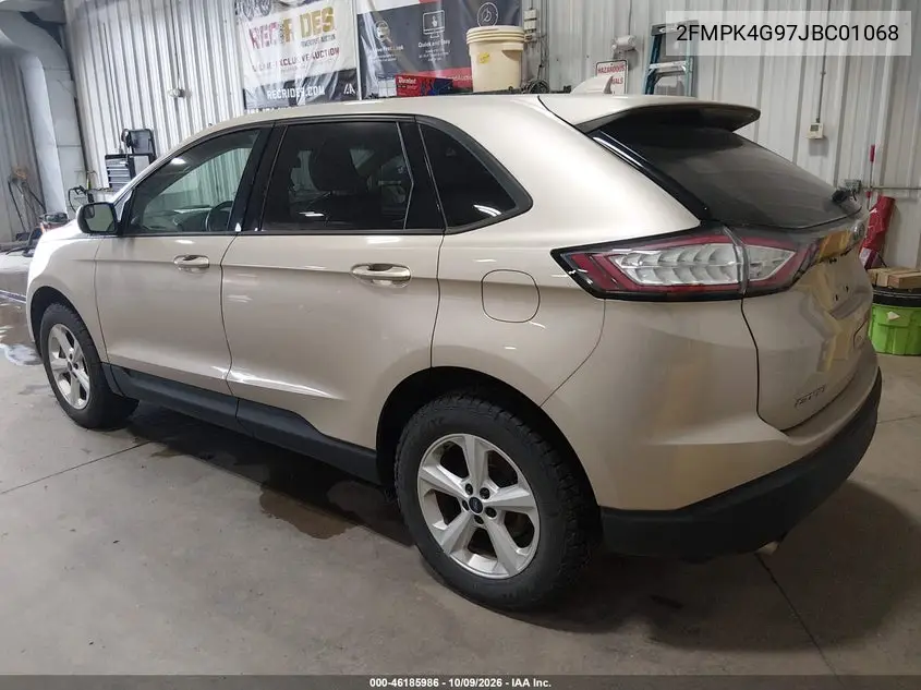 2018 FORD EDGE VIN 2FMPK4G97JBC01068 — фото 3