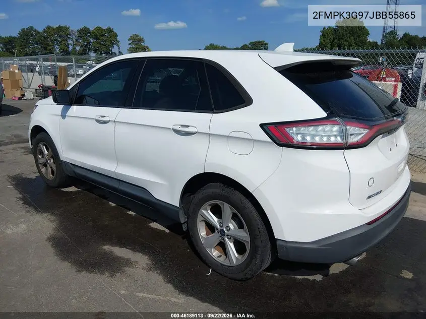 2018 FORD EDGE VIN 2FMPK3G97JBB55865 — фото 3