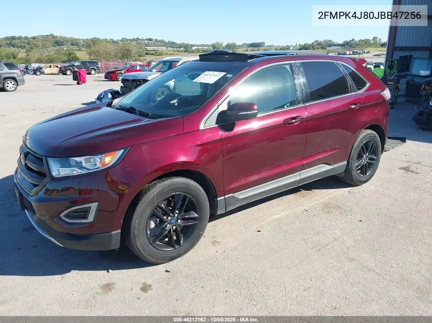 2018 FORD EDGE VIN 2FMPK4J80JBB47256 — фото 2
