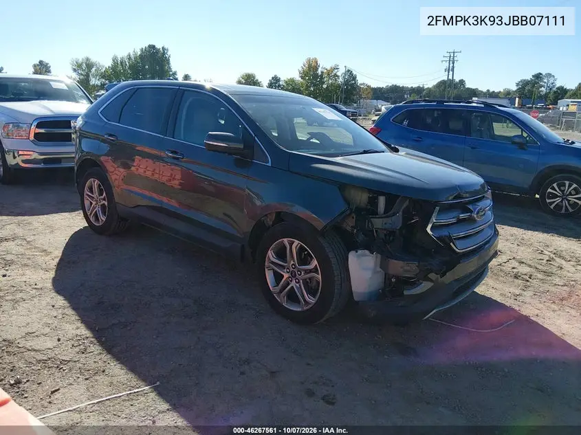 FORD EDGE 2018, VIN 2FMPK3K93JBB07111