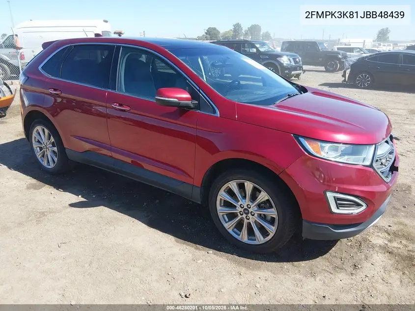 FORD EDGE 2018, VIN 2FMPK3K81JBB48439