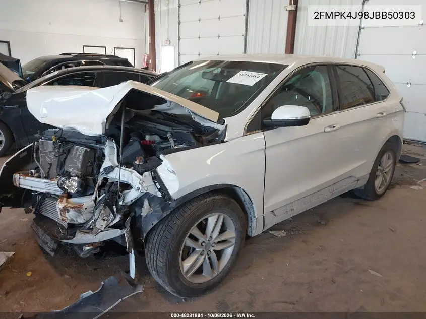 2018 FORD EDGE VIN 2FMPK4J98JBB50303 — фото 2