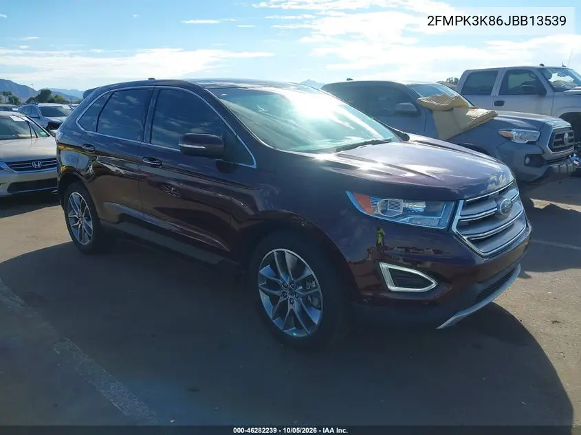 FORD EDGE 2018, VIN 2FMPK3K86JBB13539