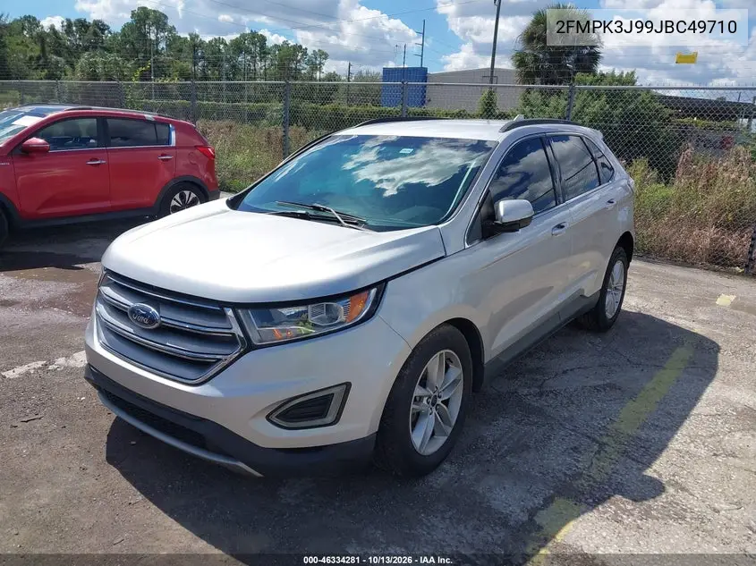 2018 FORD EDGE VIN 2FMPK3J99JBC49710 — фото 2
