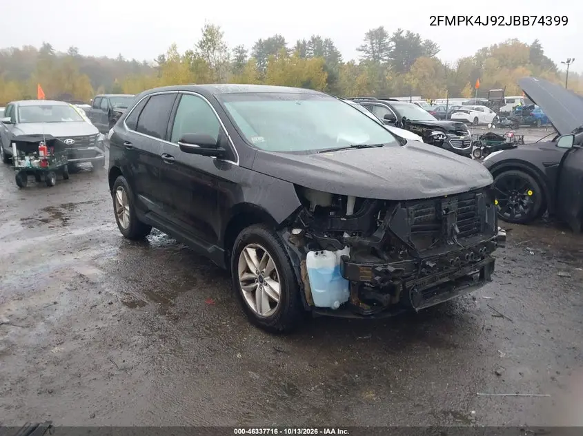 FORD EDGE 2018, VIN 2FMPK4J92JBB74399