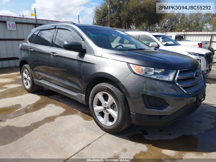 FORD EDGE 2018, VIN 2FMPK3G94JBC55292