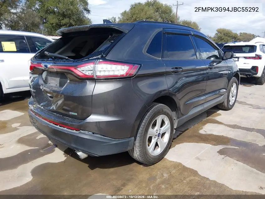2018 FORD EDGE VIN 2FMPK3G94JBC55292 — фото 4