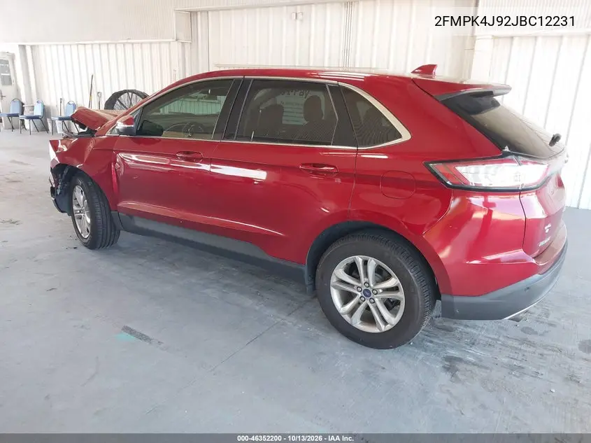 2018 FORD EDGE VIN 2FMPK4J92JBC12231 — фото 3