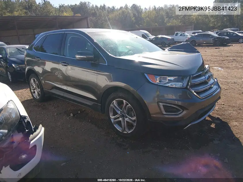 FORD EDGE 2018, VIN 2FMPK3K95JBB41423