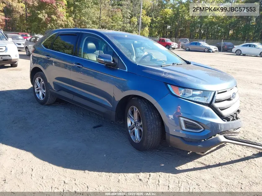 FORD EDGE 2018, VIN 2FMPK4K99JBC57553