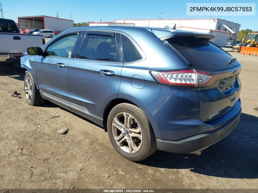 2018 FORD EDGE VIN 2FMPK4K99JBC57553 — фото 3