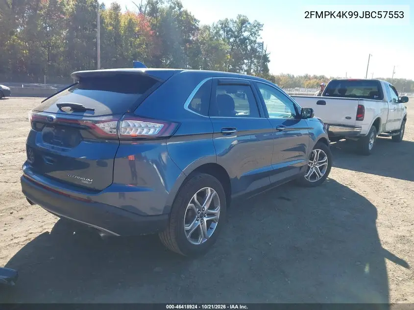 2018 FORD EDGE VIN 2FMPK4K99JBC57553 — фото 4