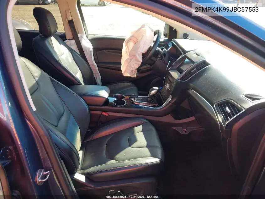 2018 FORD EDGE VIN 2FMPK4K99JBC57553 — фото 5