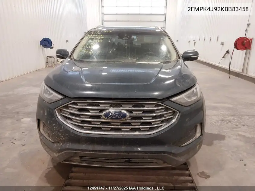 2019 FORD EDGE VIN 2FMPK4J92KBB83458 — фото 11