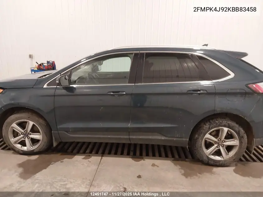 2019 FORD EDGE VIN 2FMPK4J92KBB83458 — фото 13