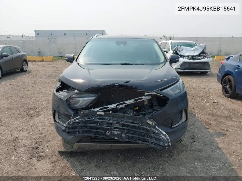 2019 FORD EDGE VIN 2FMPK4J95KBB15641 — фото 11