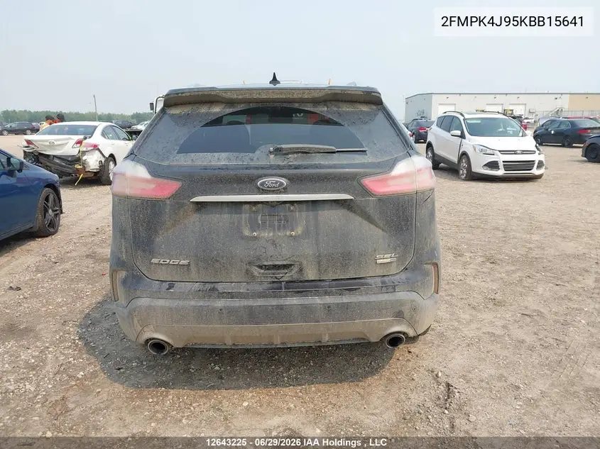 2019 FORD EDGE VIN 2FMPK4J95KBB15641 — фото 15