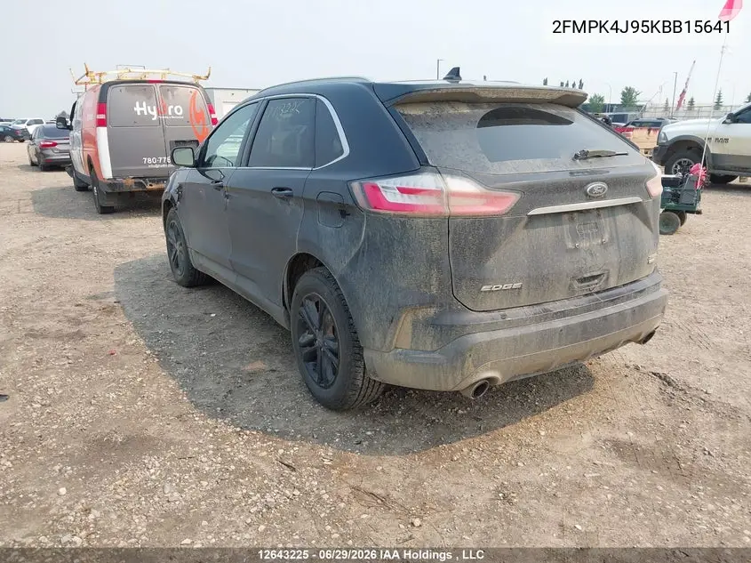 2019 FORD EDGE VIN 2FMPK4J95KBB15641 — фото 3