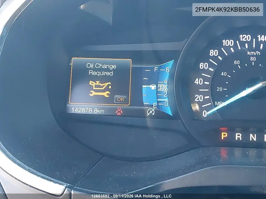 2019 FORD EDGE VIN 2FMPK4K92KBB50636 — фото 15