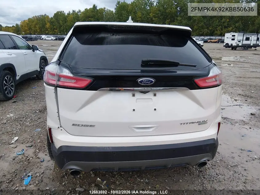 2019 FORD EDGE VIN 2FMPK4K92KBB50636 — фото 16