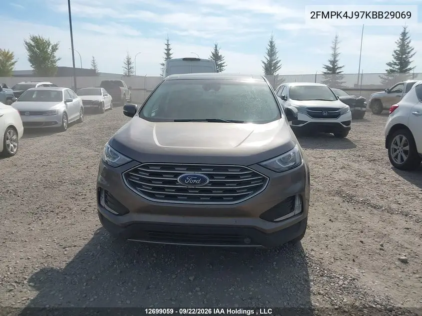 2019 FORD EDGE VIN 2FMPK4J97KBB29069 — фото 12