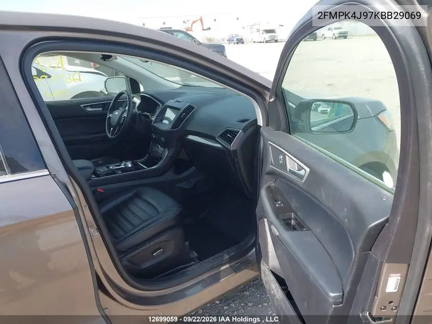 2019 FORD EDGE VIN 2FMPK4J97KBB29069 — фото 5