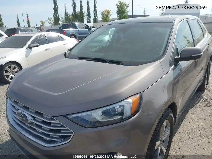 2019 FORD EDGE VIN 2FMPK4J97KBB29069 — фото 6