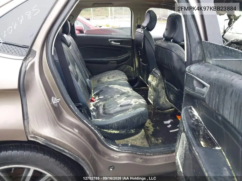 2019 FORD EDGE VIN 2FMPK4K97KBB23884 — фото 8