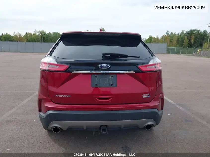 2019 FORD EDGE VIN 2FMPK4J90KBB29009 — фото 16