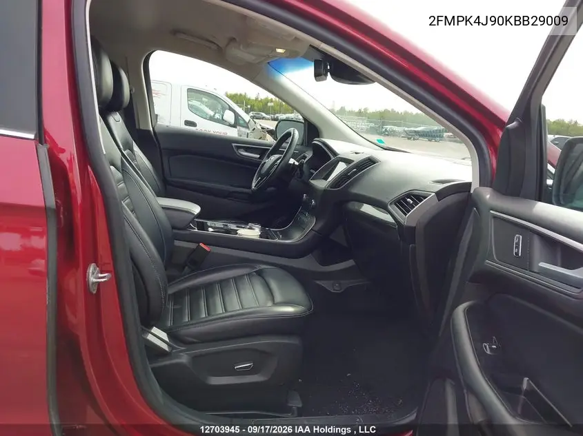 2019 FORD EDGE VIN 2FMPK4J90KBB29009 — фото 5