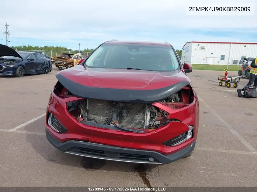 2019 FORD EDGE VIN 2FMPK4J90KBB29009 — фото 6