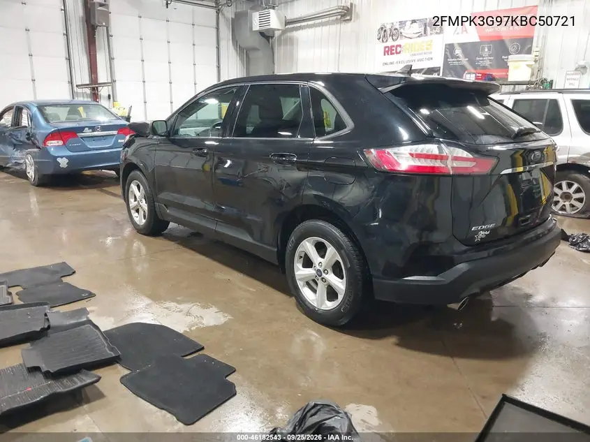 2019 FORD EDGE VIN 2FMPK3G97KBC50721 — фото 3