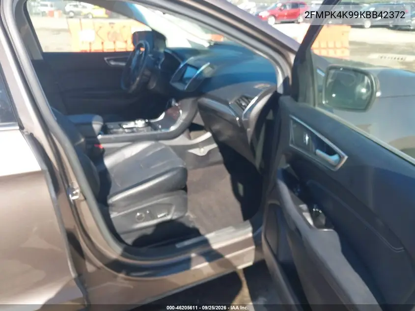 2019 FORD EDGE VIN 2FMPK4K99KBB42372 — фото 5