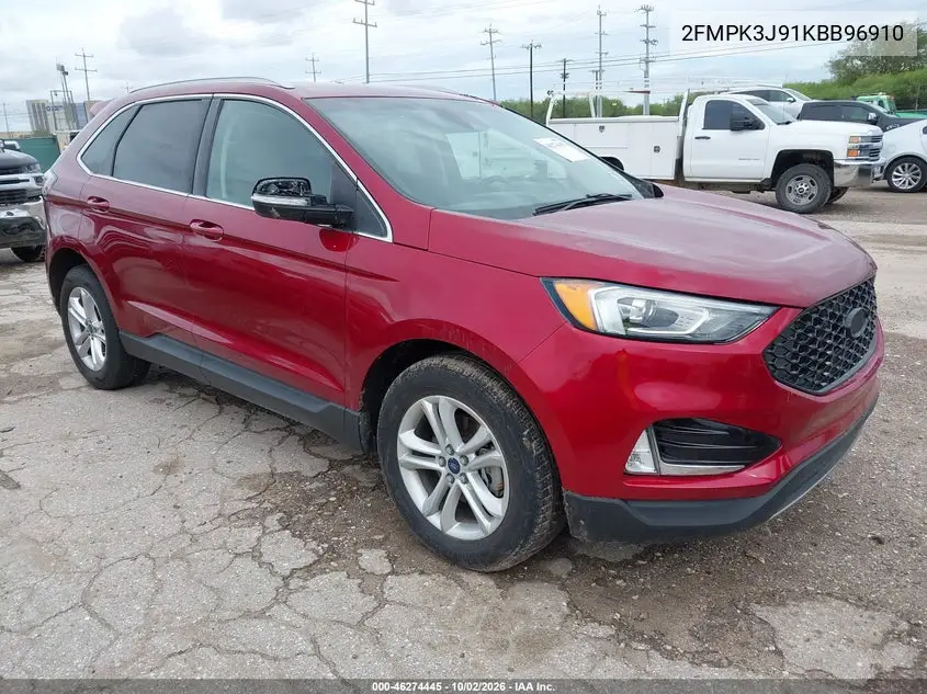 FORD EDGE 2019, VIN 2FMPK3J91KBB96910