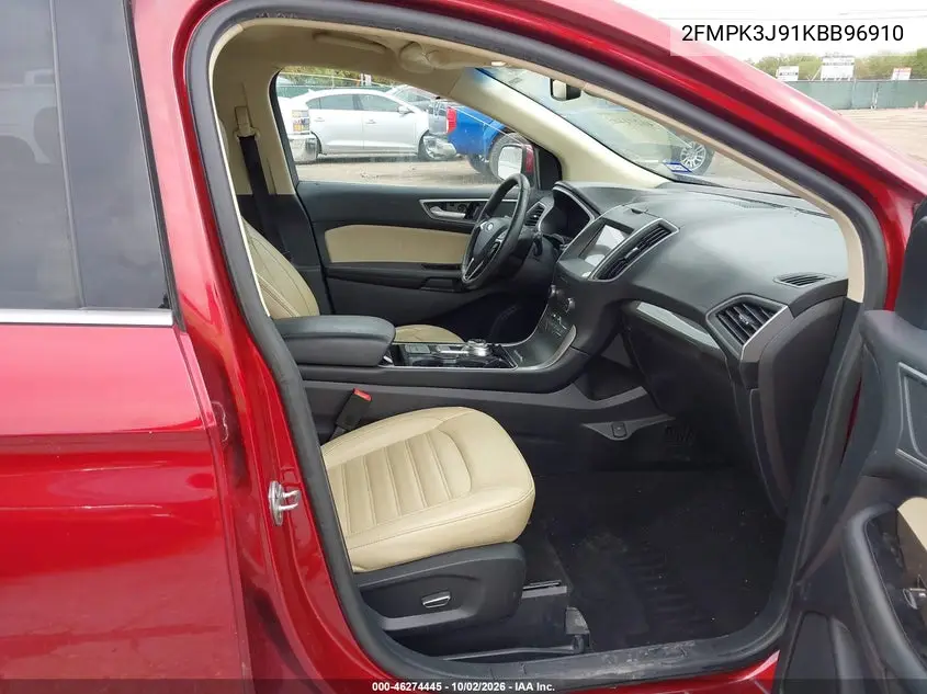 2019 FORD EDGE VIN 2FMPK3J91KBB96910 — фото 5
