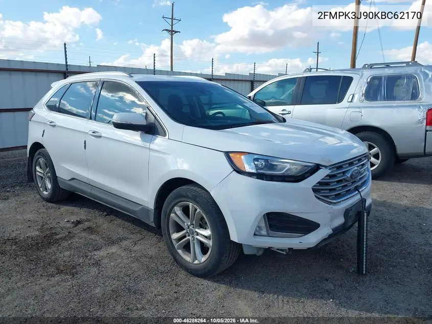 FORD EDGE 2019, VIN 2FMPK3J90KBC62170