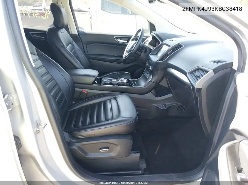 2019 FORD EDGE VIN 2FMPK4J93KBC38418 — фото 5