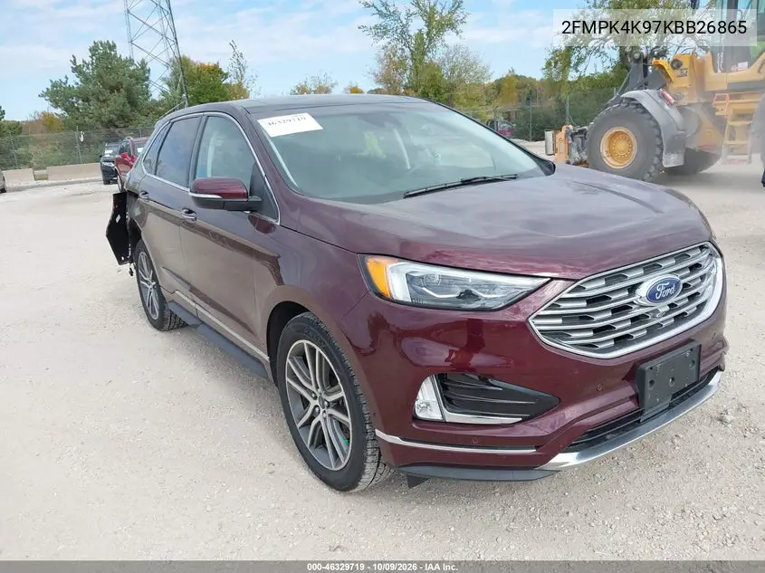 FORD EDGE 2019, VIN 2FMPK4K97KBB26865
