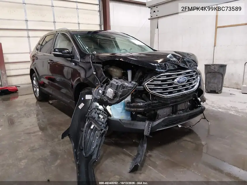 FORD EDGE 2019, VIN 2FMPK4K99KBC73589