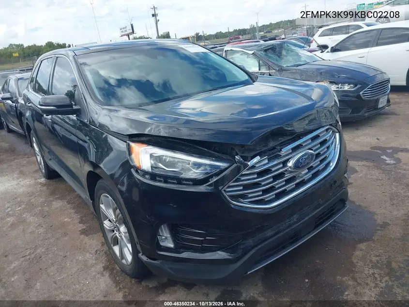 FORD EDGE 2019, VIN 2FMPK3K99KBC02208