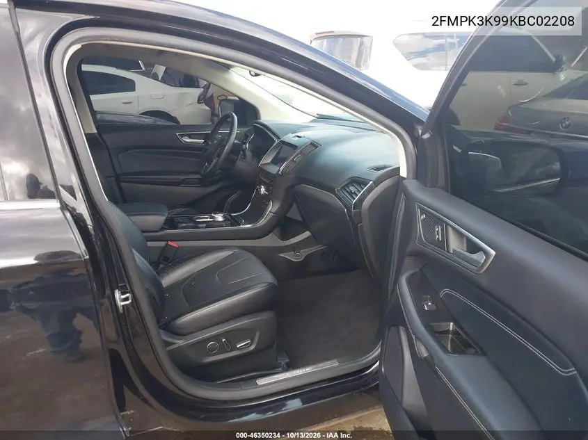 2019 FORD EDGE VIN 2FMPK3K99KBC02208 — фото 5