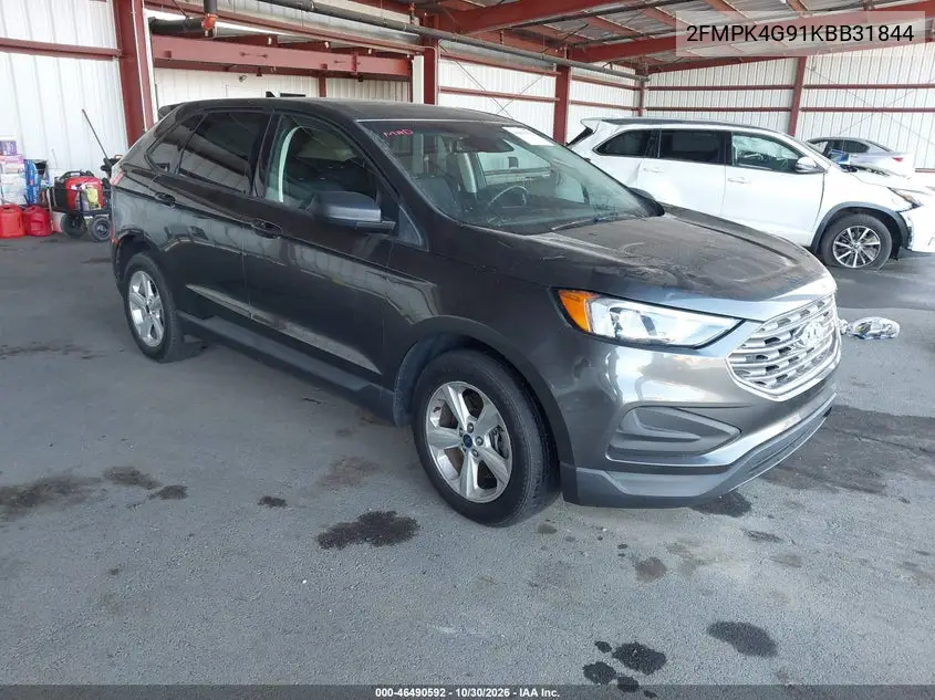 FORD EDGE 2019, VIN 2FMPK4G91KBB31844
