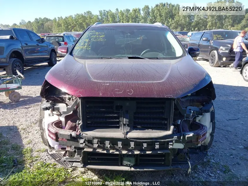 2020 FORD EDGE VIN 2FMPK4J92LBA65220 — фото 13